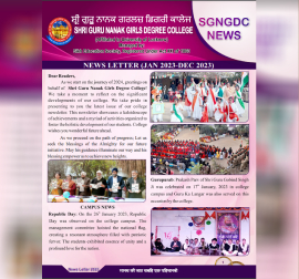 NEWSLETTER JAN-2023
